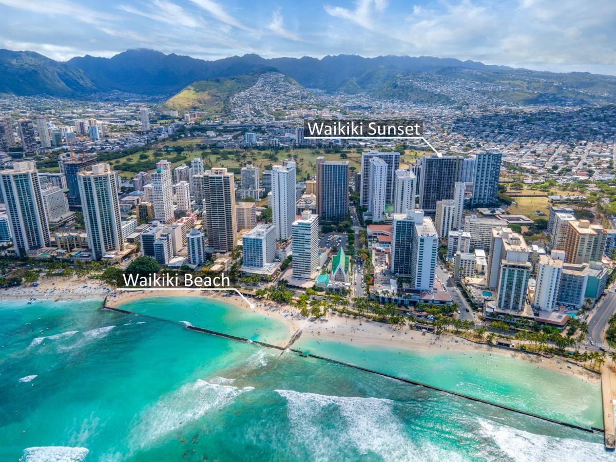 Cozy & Diamond Head View At Waikiki With Parking Apartment Honolulu Ngoại thất bức ảnh